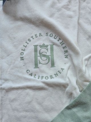 Sudadera Hollister bicolor