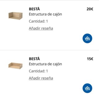 Cajones Mueble Besta