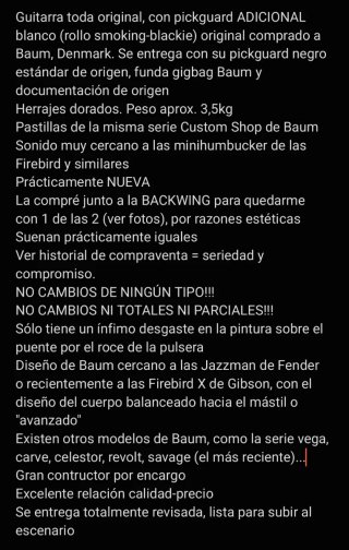 Baum Wingman exclusiva ÚNICA con Smoking