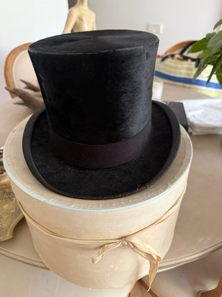 Sombrero de copa piel de potro