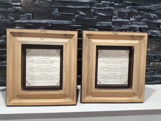 2 Quadri Vintage Certificati