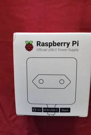 Fuente Alimentación Raspberry Pi USB-C Negra