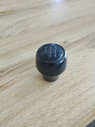 Pomo Palanca Cambios VW Polo 86C Negro