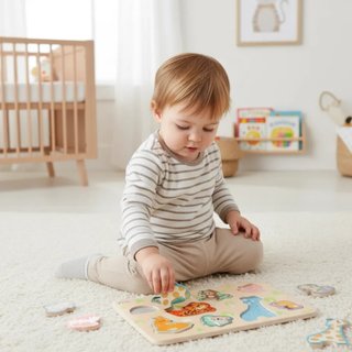 Puzzle Rompecabezas Animales Madera