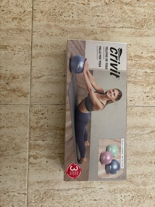 2 Pelotas Yoga/Pilates Crivit.