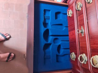 Mueble vintage con cajones
