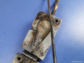 Molde para plomos de pesca