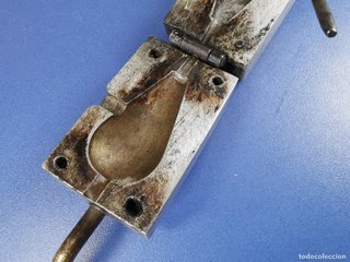 Molde para plomos de pesca