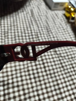 Occhiali da sole Dolce & Gabbana neri rossi