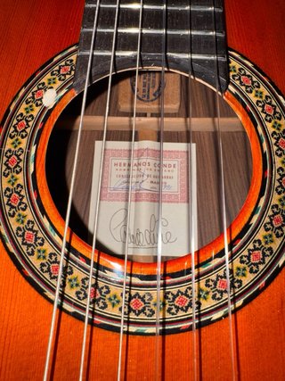 Guitarra Hermanos Conde 1991 Paco de Lucía