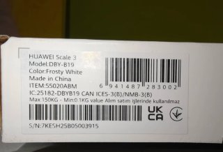 Báscula Huawei Scale 3 Bluetooth