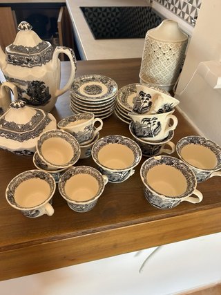 Vajilla Cartuja Pickman porcelana