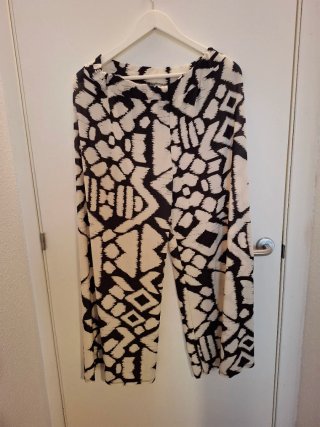 Conjunto Blusa y Pantalón Estampado