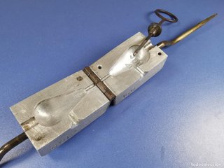 Molde para plomos de pesca