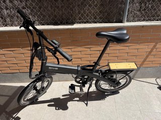 Bicicleta Eléctrica Plegable Negra - Bive