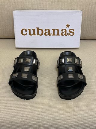 Ciabatte Cubanas vera pelle N.40