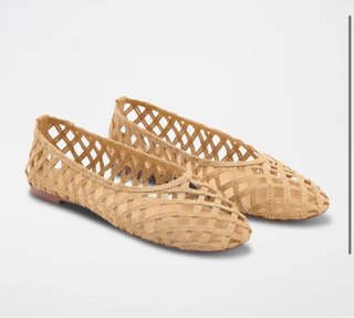 Zapatos Mango Beige Talla 38 Sin Estrenar