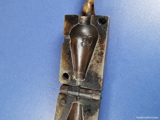 Molde para plomos de pesca