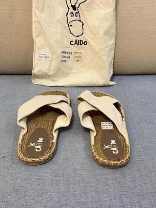 Ciabatte Caido Beige Tg 42
