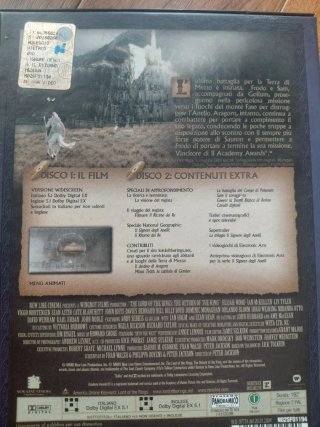 DVD Il Signore degli Anelli - Il Ritorno del Re