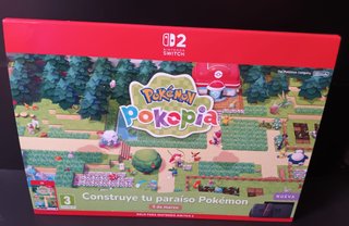 Tótem Publicitario Pokémon Pokopia Nintendo Switch