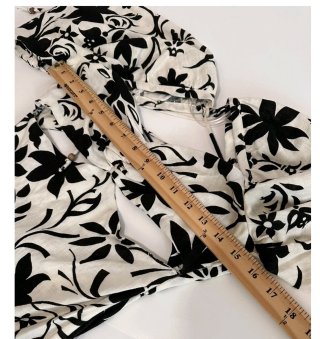 Vestito Midi Zara Lino Floreale Taglia S