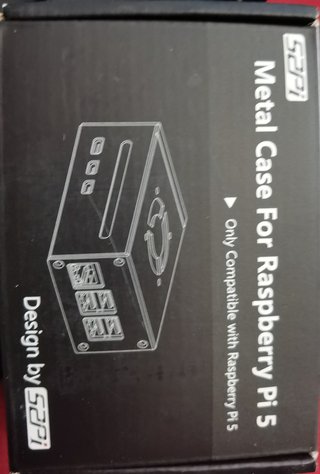 Carcasa Metal S2Pi para Raspberry Pi 5