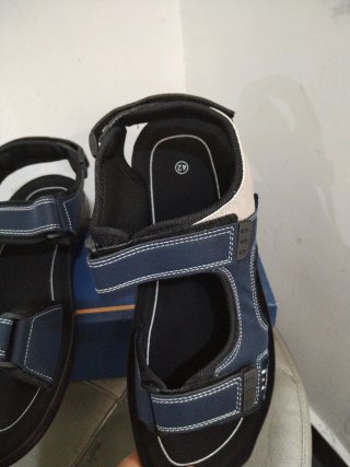 Sandali Uomo N.42 Blu e Beige