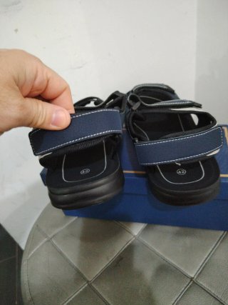 Sandali Uomo N.42 Blu e Beige