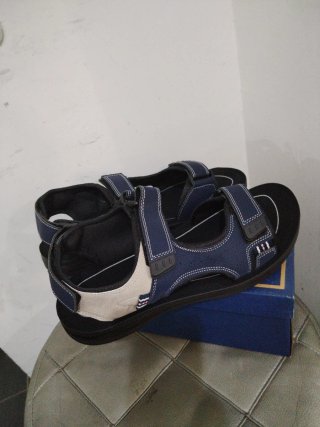 Sandali Uomo N.42 Blu e Beige
