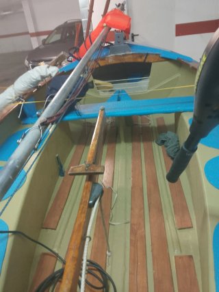 Velero 3.60m completo con vela