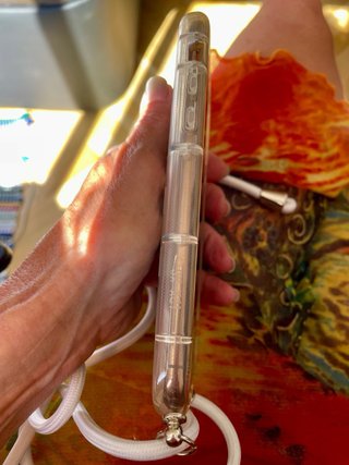 Funda iPhone XS con cuerda blanca