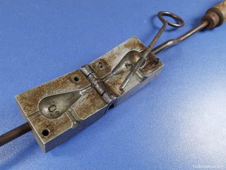 Molde para plomos de pesca