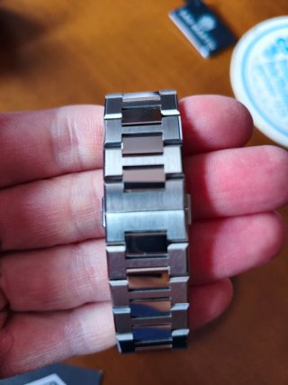 Reloj San Martin SN0074 Azul y Plateado