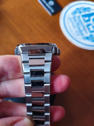 Reloj San Martin SN0074 Azul y Plateado