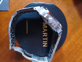 Reloj San Martin SN0074 Azul y Plateado