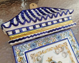Azulejo Virgen del Carmen Rustiluz