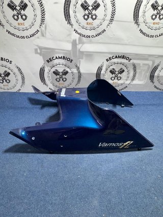Derbi vamos carenado tapa inferior sillin azul