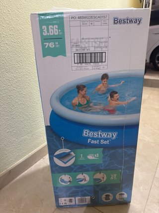 Piscina Bestway Fast Set 3.66m