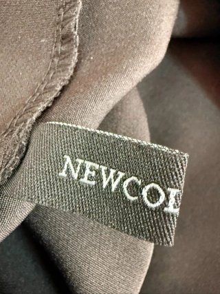 New Collection Gilet Lungo Donna Nero Taglia Unica