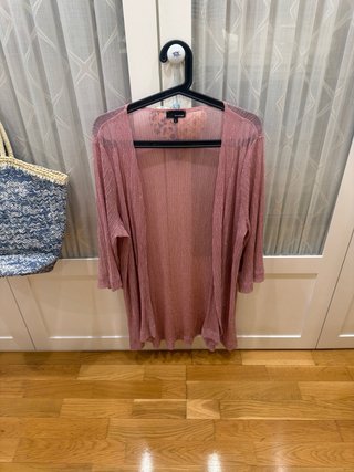 Kimono Lurex Rosa