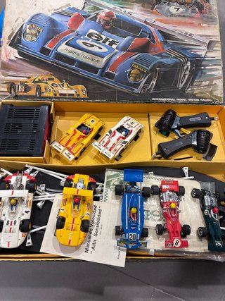 Lote Scalextric Coches y Pistas