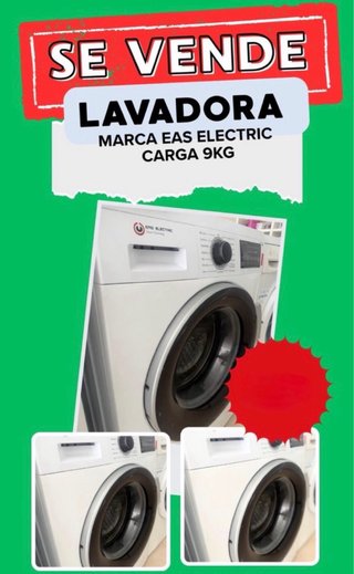 Lavadora AEG 8kg Reacondicionada