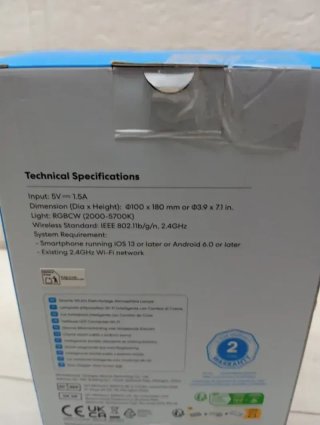 Lampara LED de Mesa Inteligente