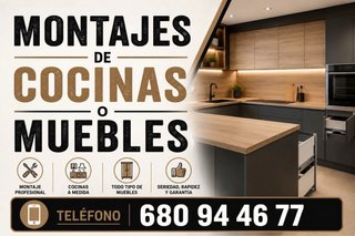 Montaje de cocinas y muebles