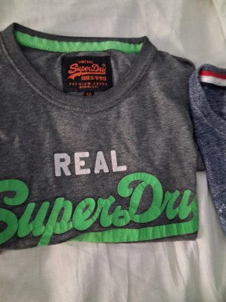 Lotto 10 maglie Superdry L/XL