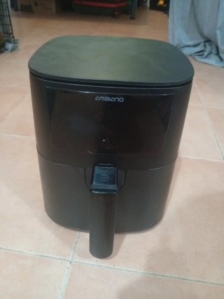 Freidora de aire Ambiano negra
