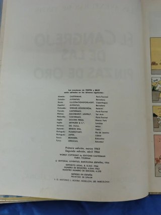 Lote comics Tintín