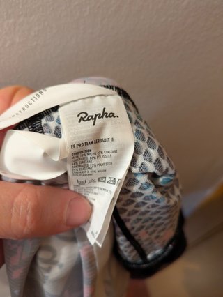 Tuta da ciclismo RAPHA EF PRO TEAM AEROSUIT II taglia XS