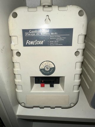 18x Altavoces Fonestar Control 22BT + reguladores